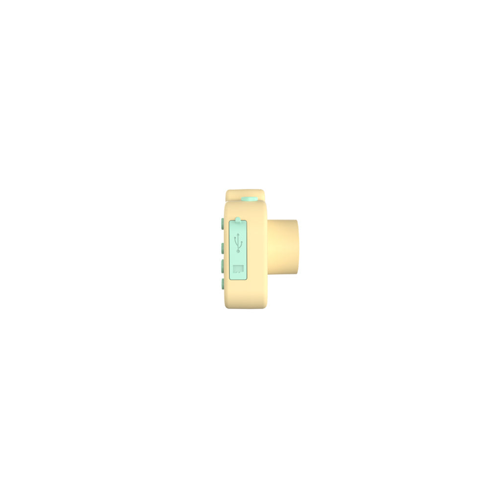 Lalarma kamera, Yellow/Mint