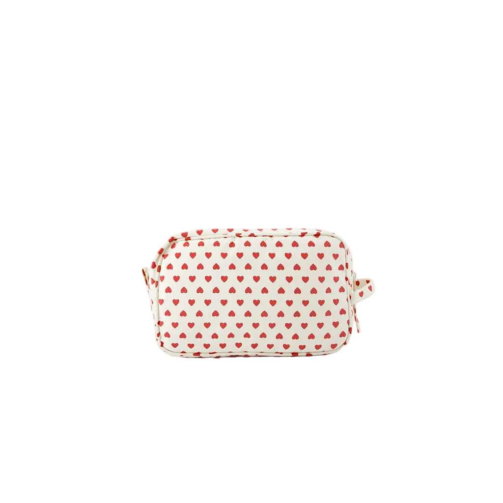 Bonton Toiletaske, stor - Cœur rouge