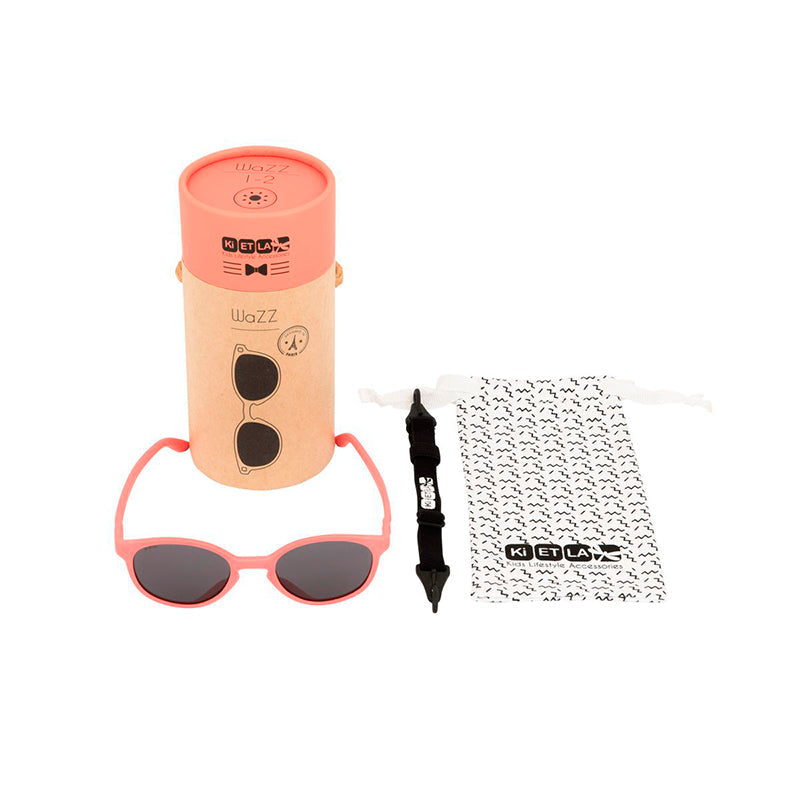 Ki ET LA babysolbrille, Wazz - 1-4 år - Grapefruit