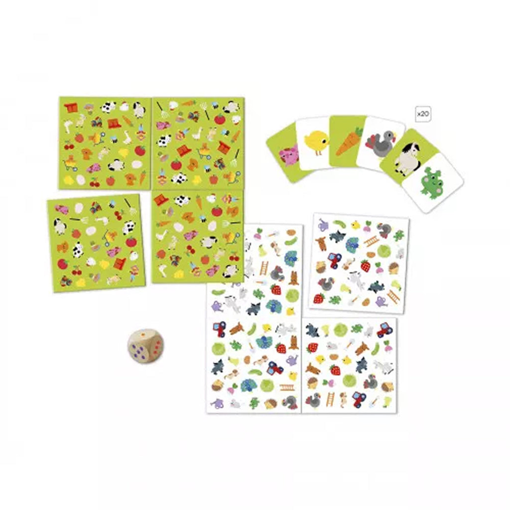 Janod Seek & Find, Gårdsplassen - Observasjonsspill