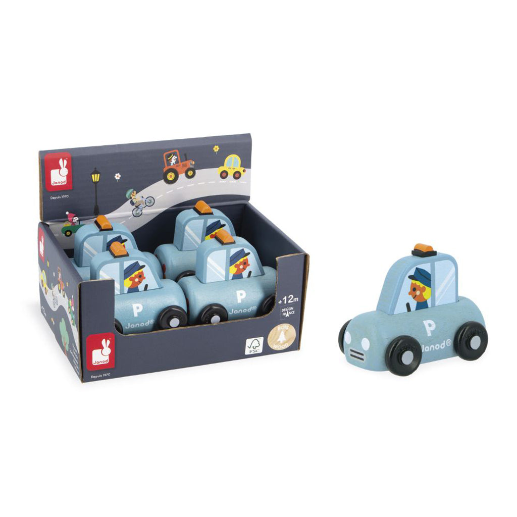 Janod lekebil i tre, Politibil