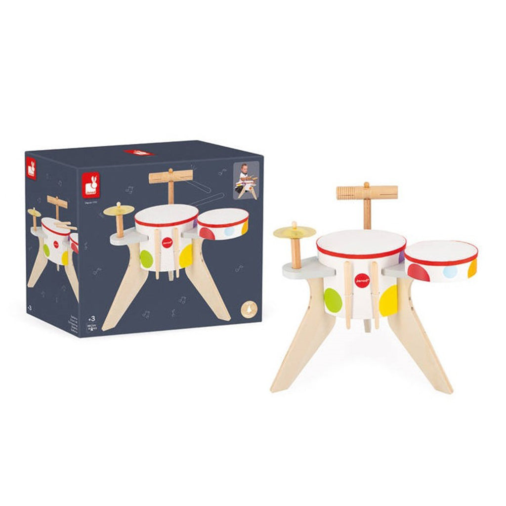 Janod Tromme - Confetti - Trommesett