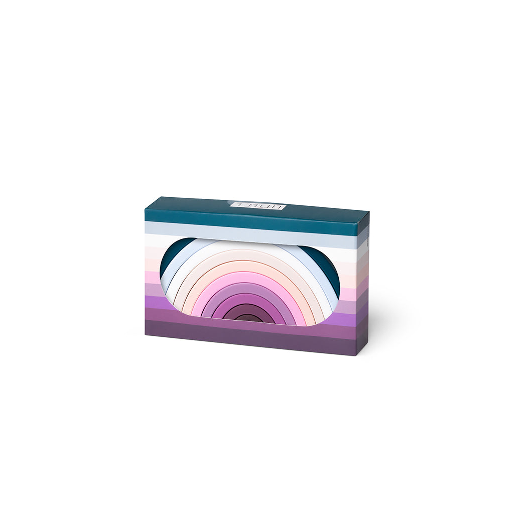 Little L, Babyleketøy i silikon, Lilla nyanser