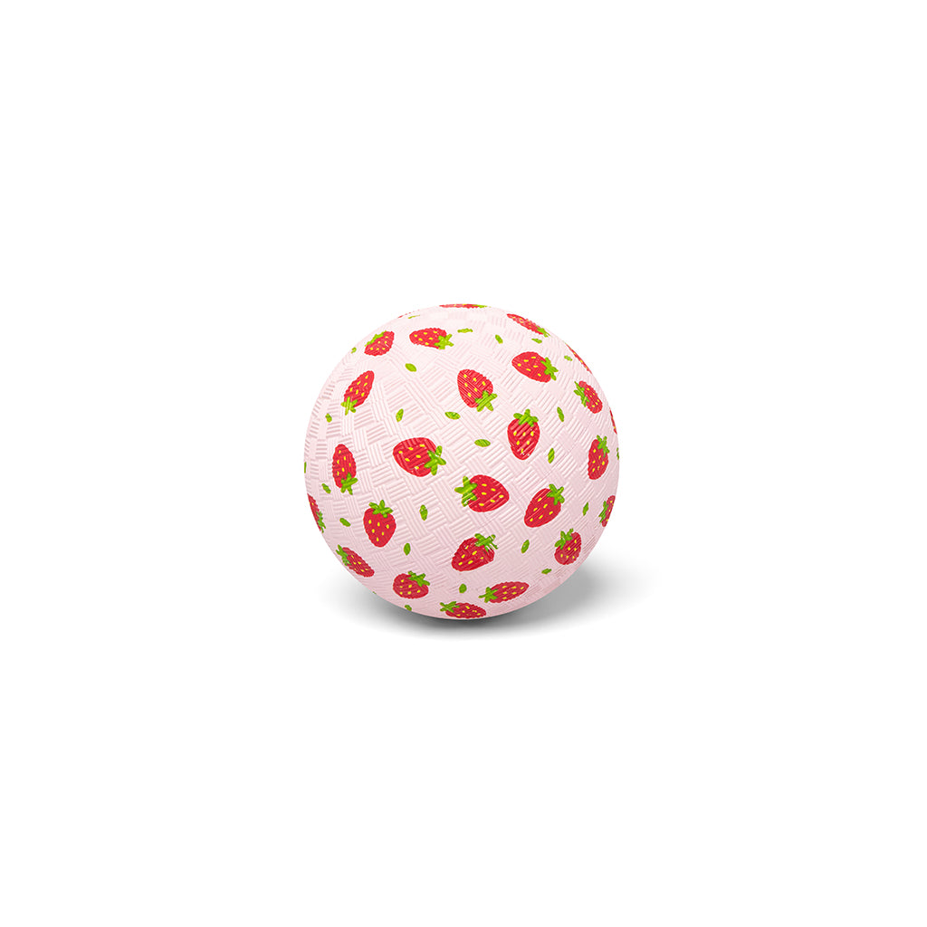Little L, Gummibold, 13 cm - Jordbær