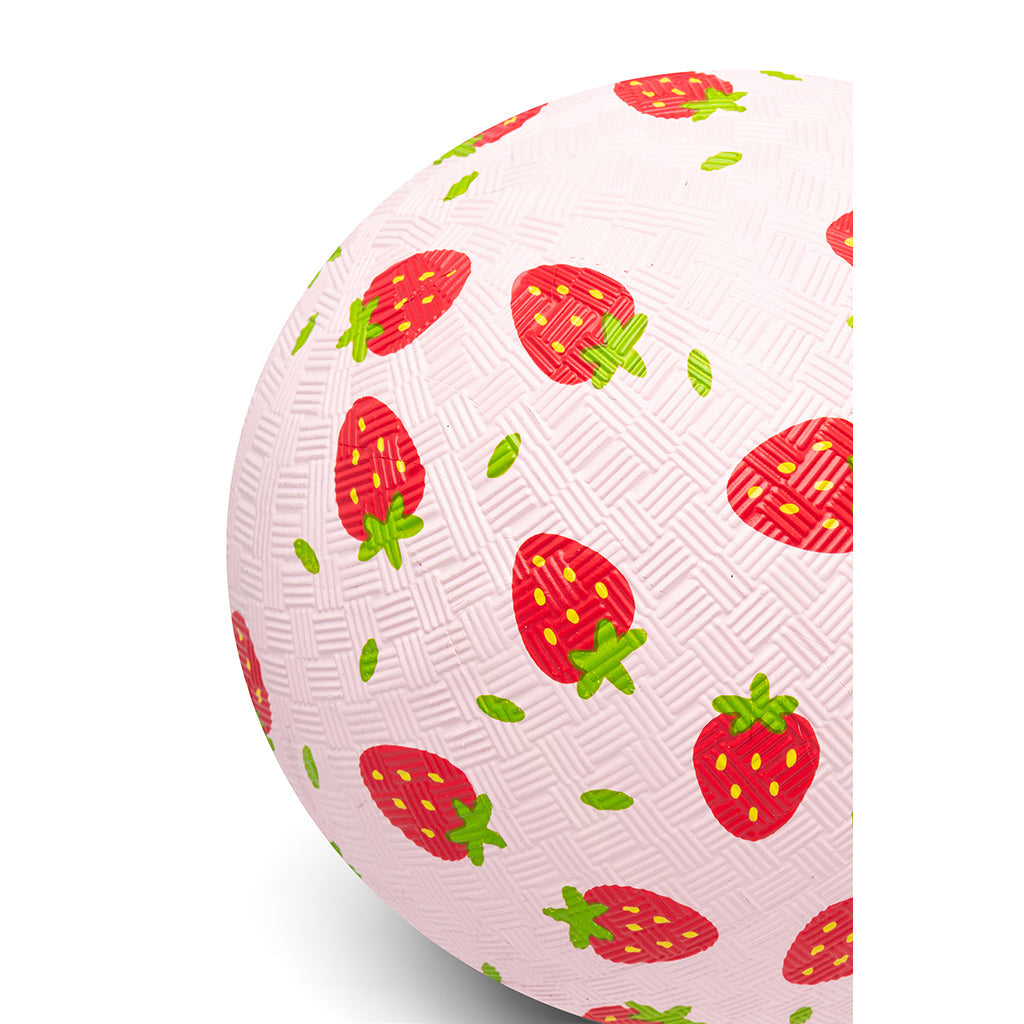 Little L, Gummibold, 13 cm - Jordbær