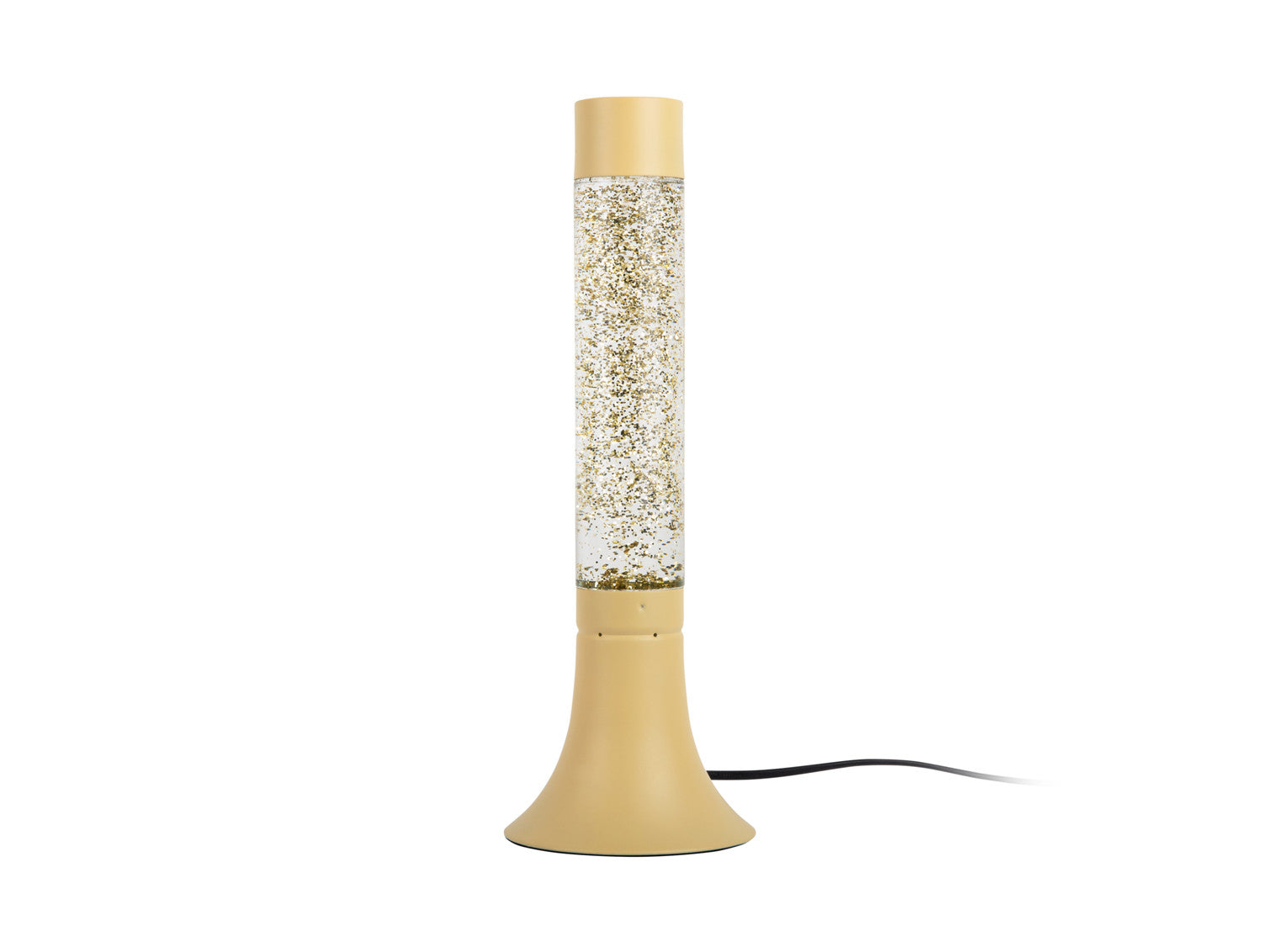 Leitmotiv Astro glitterlampe, Soft yellow