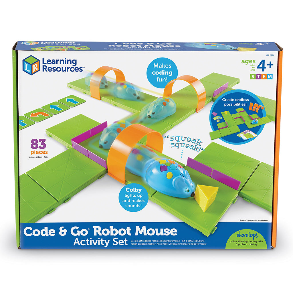 Code & Go®, Aktivitetsett med programmerbar robotmus
