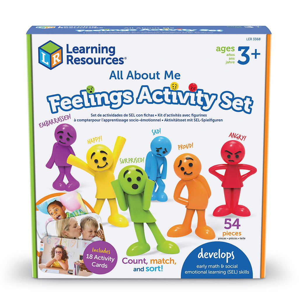 Lær om følelser og kroppsspråk – Aktivitetssett med figurer