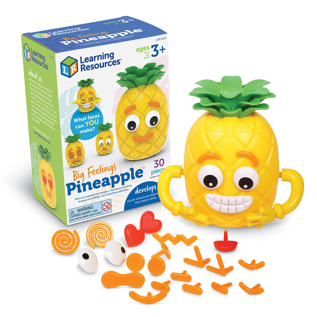 Lær om følelser - Aktivitetssett m. ananas