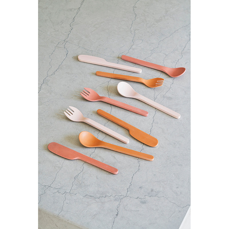 Liewood Frederikke bambus bestikksett, Rose multi mix