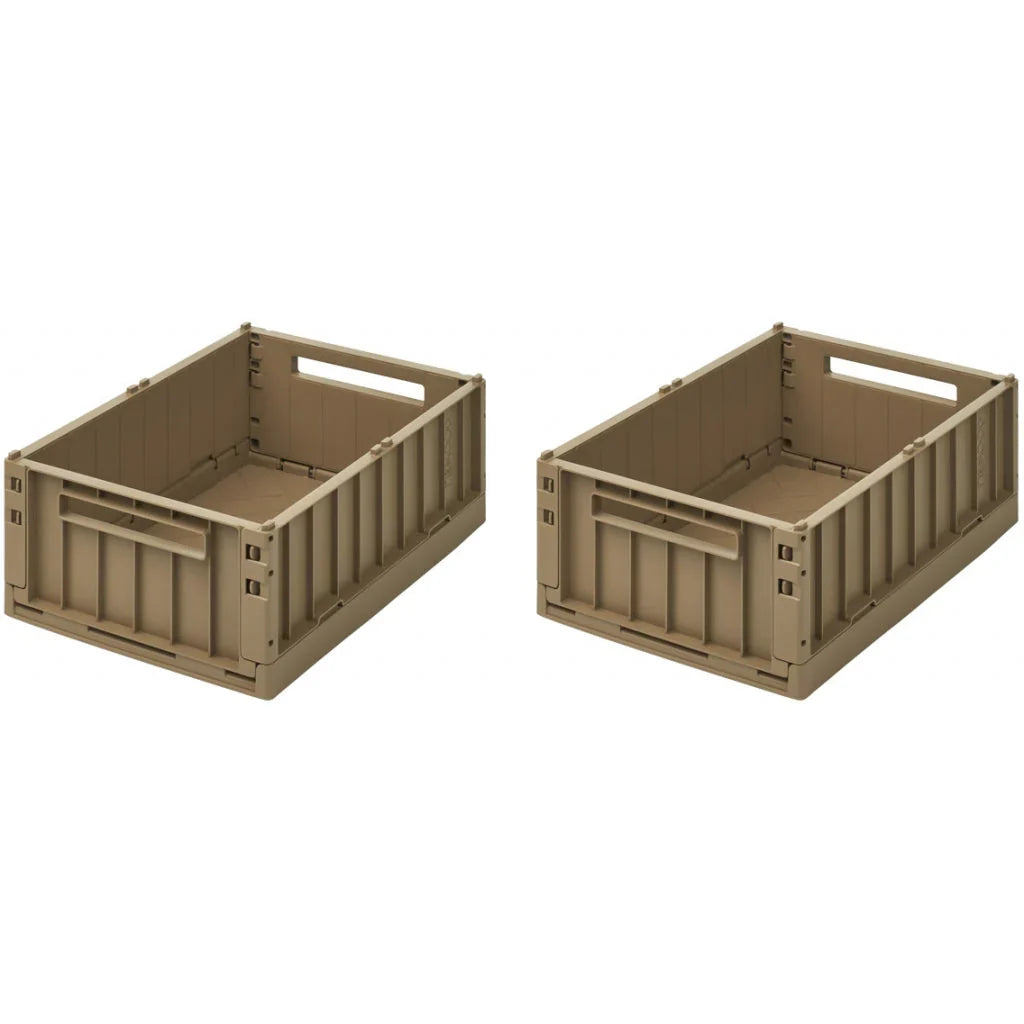 Liewood Weston foldekasse S, 2-pak - Oat