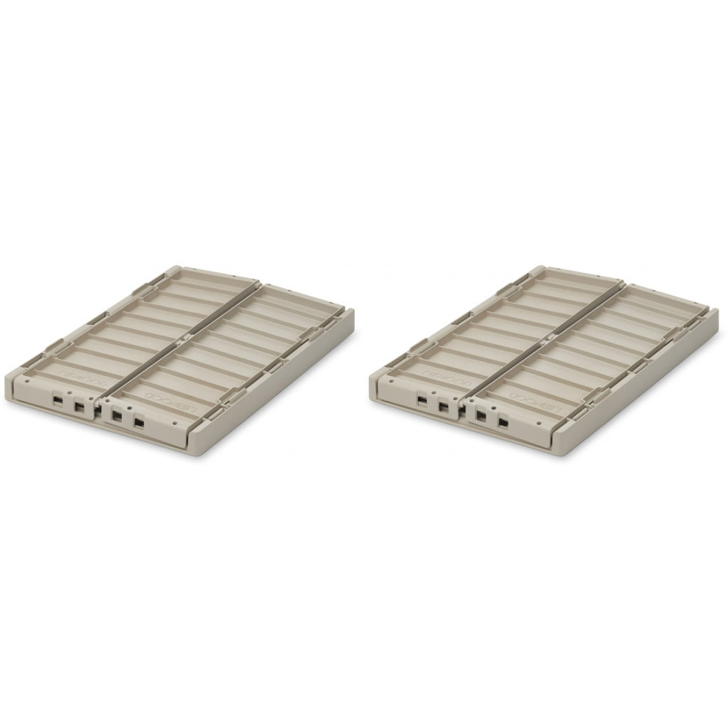 Liewood Weston foldekasse M, 2-pk - Sandy