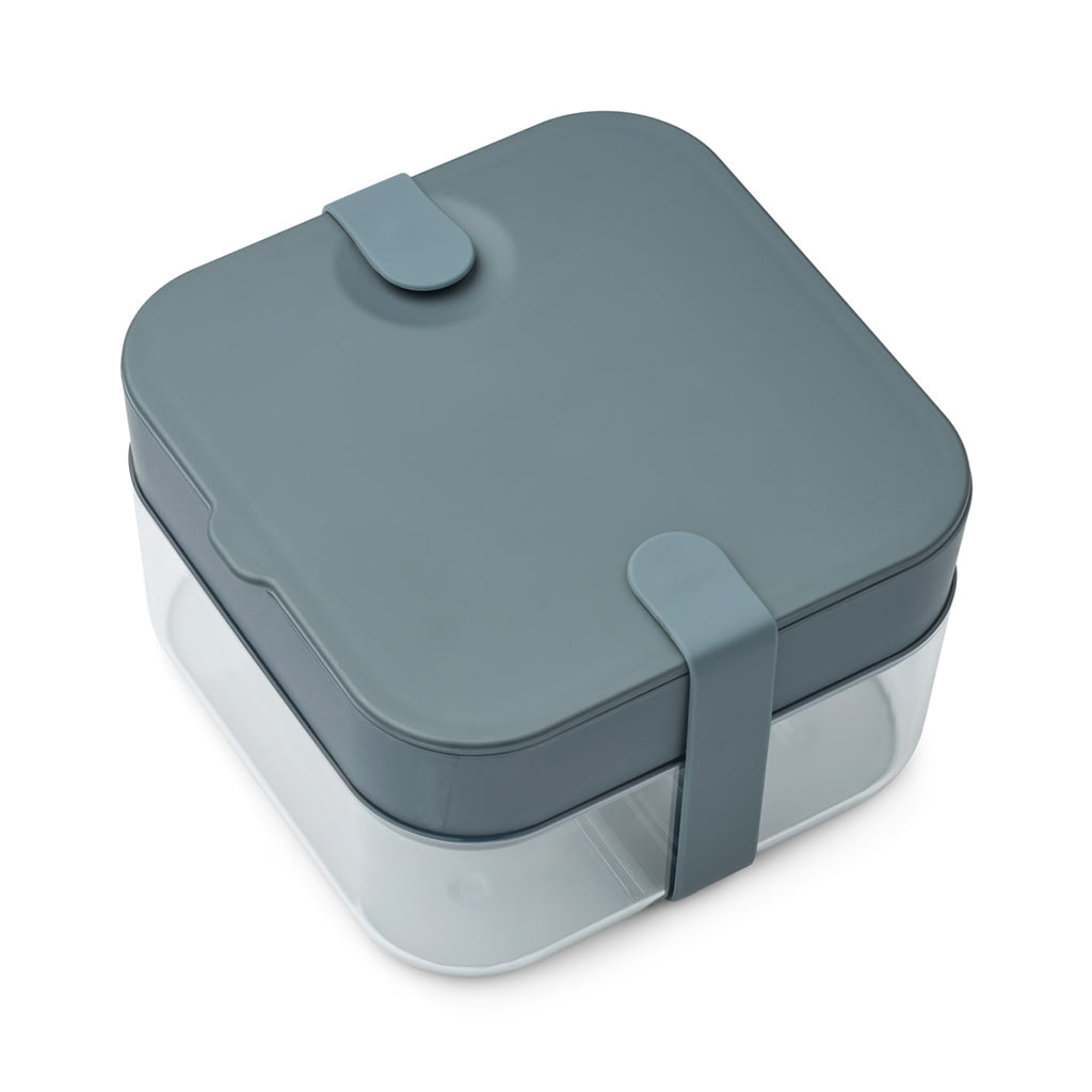 Liewood Amandline Bento matboks, Sea blue / Whale blue