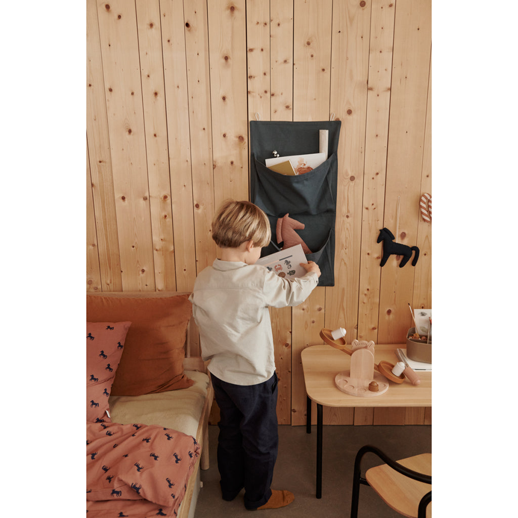 Liewood Haven organizer med 2 lommer, Whale blue