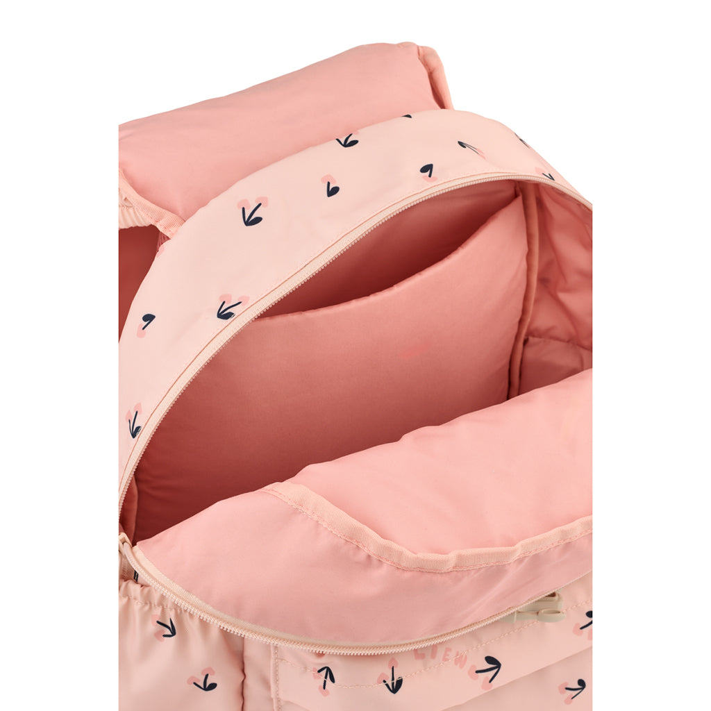 Liewood Johnny skolesekk, Cherry Heart / Rosey