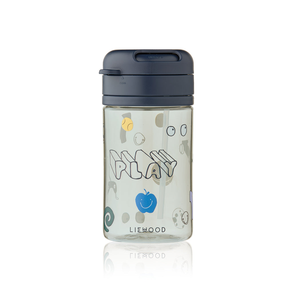 Liewood Pavia Tritan Sugerørskop 500ml, Play/ Dusty Peppermint