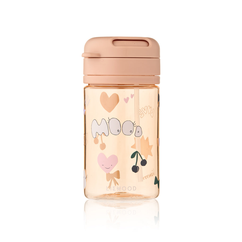 Liewood Pavia Tritan sugerørskopp 500 ml, Mood/ Pale Tuscany