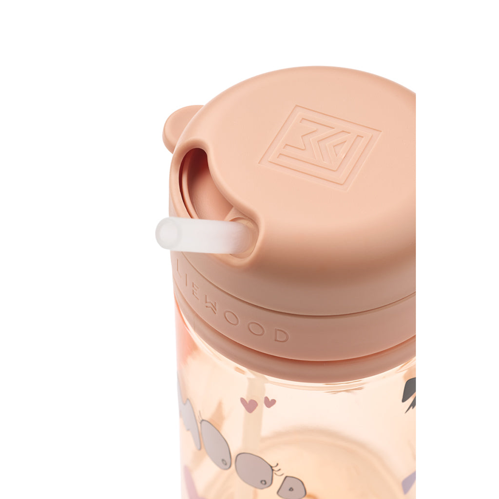 Liewood Pavia Tritan sugerørskopp 500 ml, Mood/ Pale Tuscany