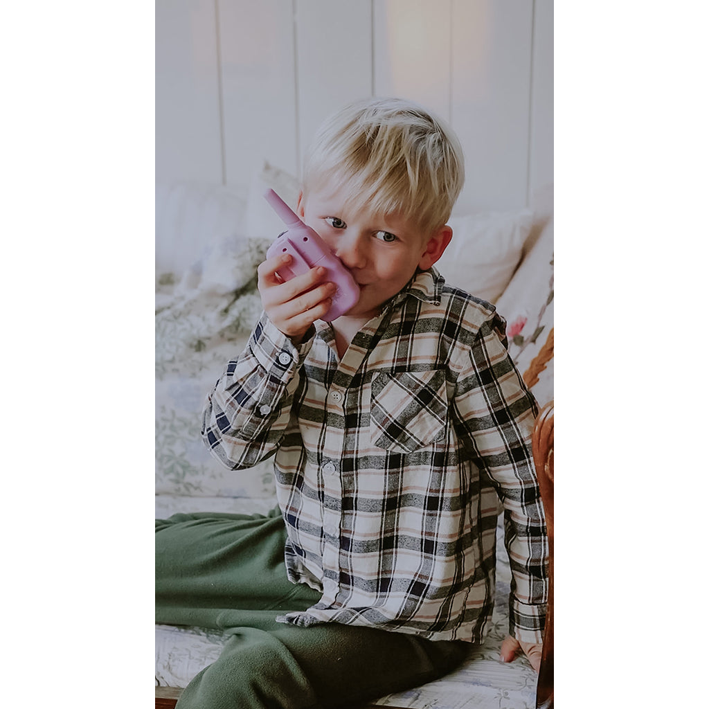 Lalarma walkie talkie for barn, rose