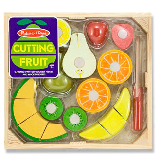 Legemad i tre, frugtsett til at skære