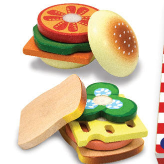 Lekemat i tre, sandwichsett