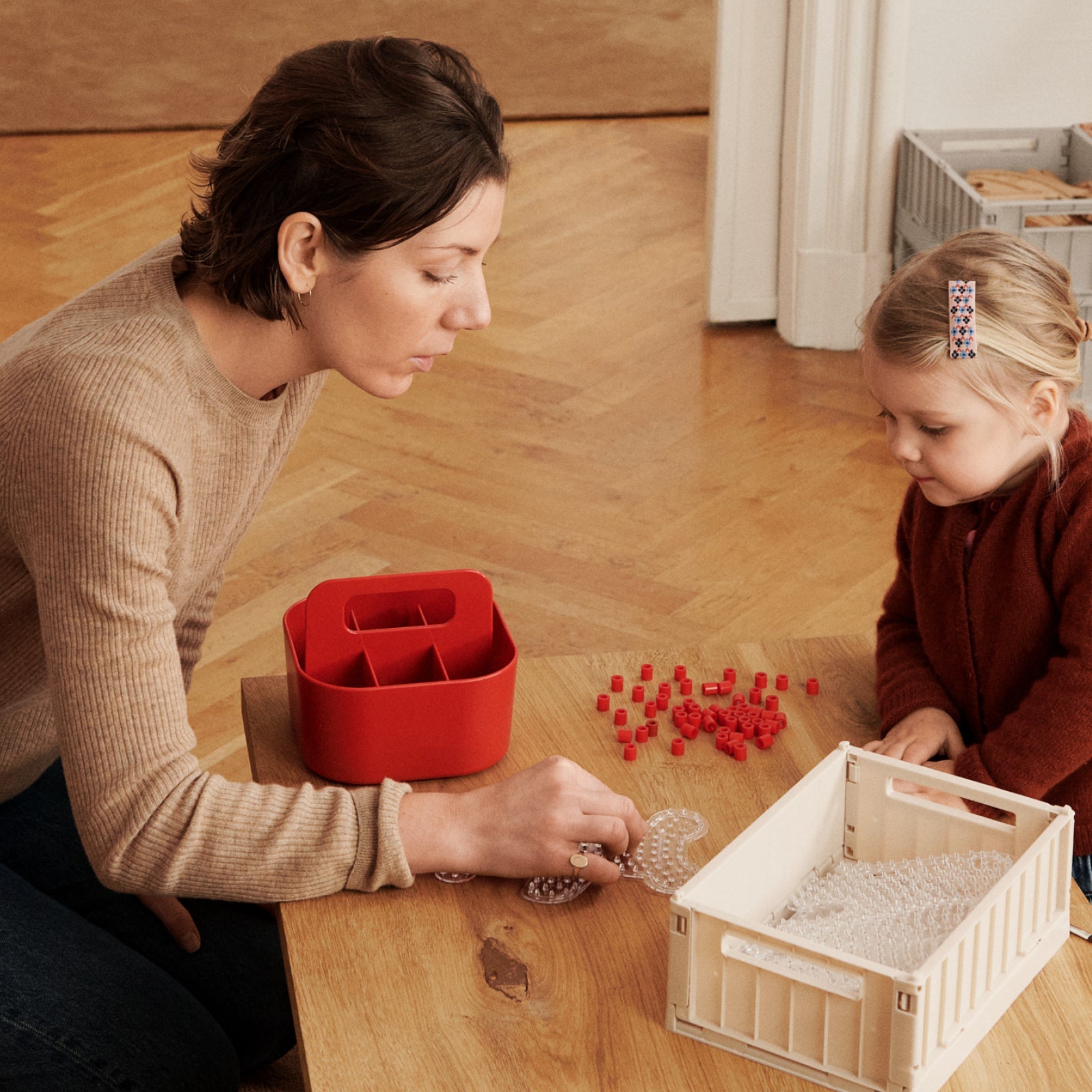 Liewood May oppbevaringsboks - Rose