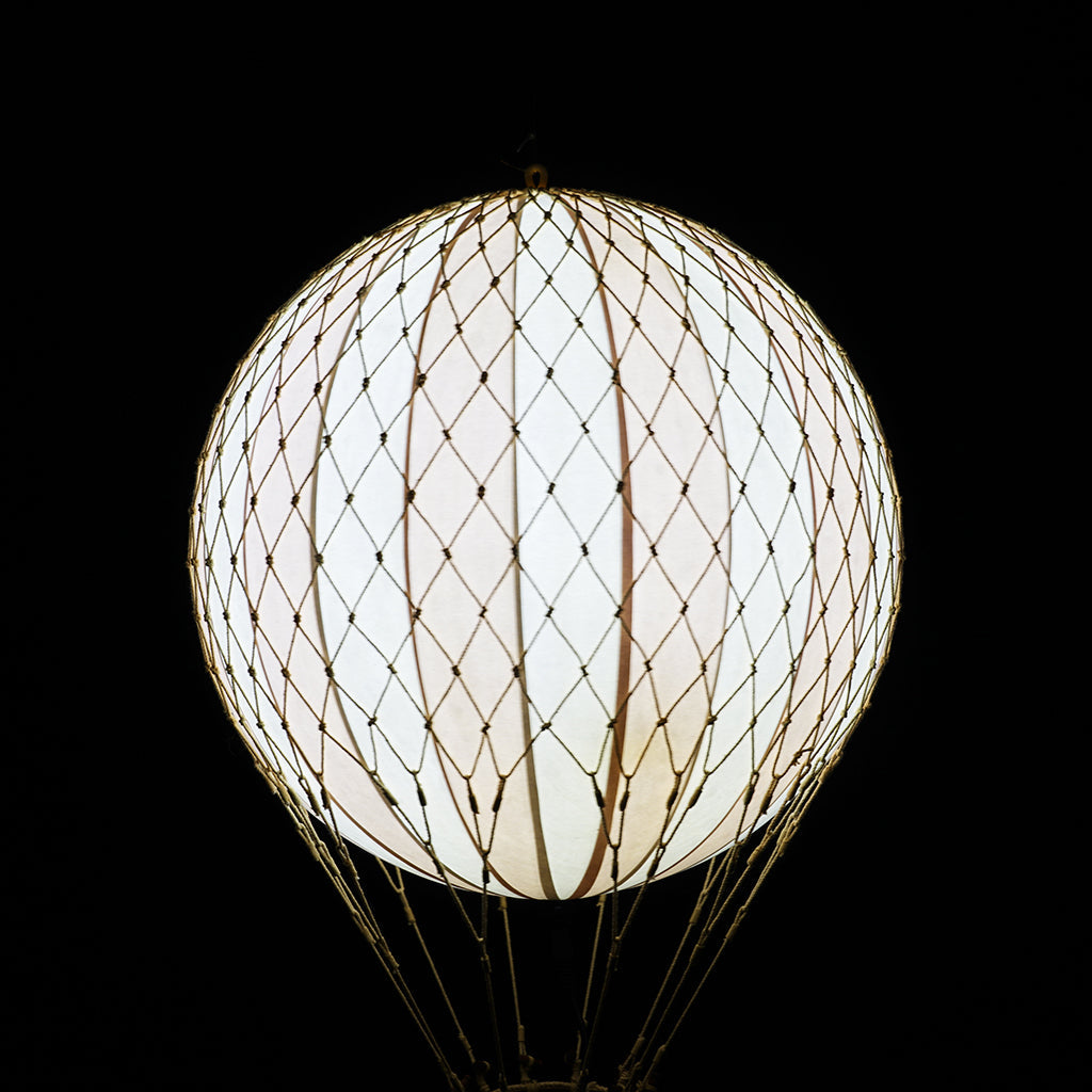 LED Luftballong, Royal Aero rosa - 32 cm