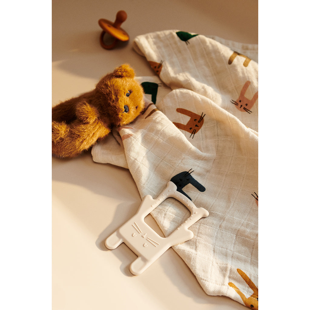 Liewood bitering, Jonathan, 2-pakning - Sandy/Golden caramel