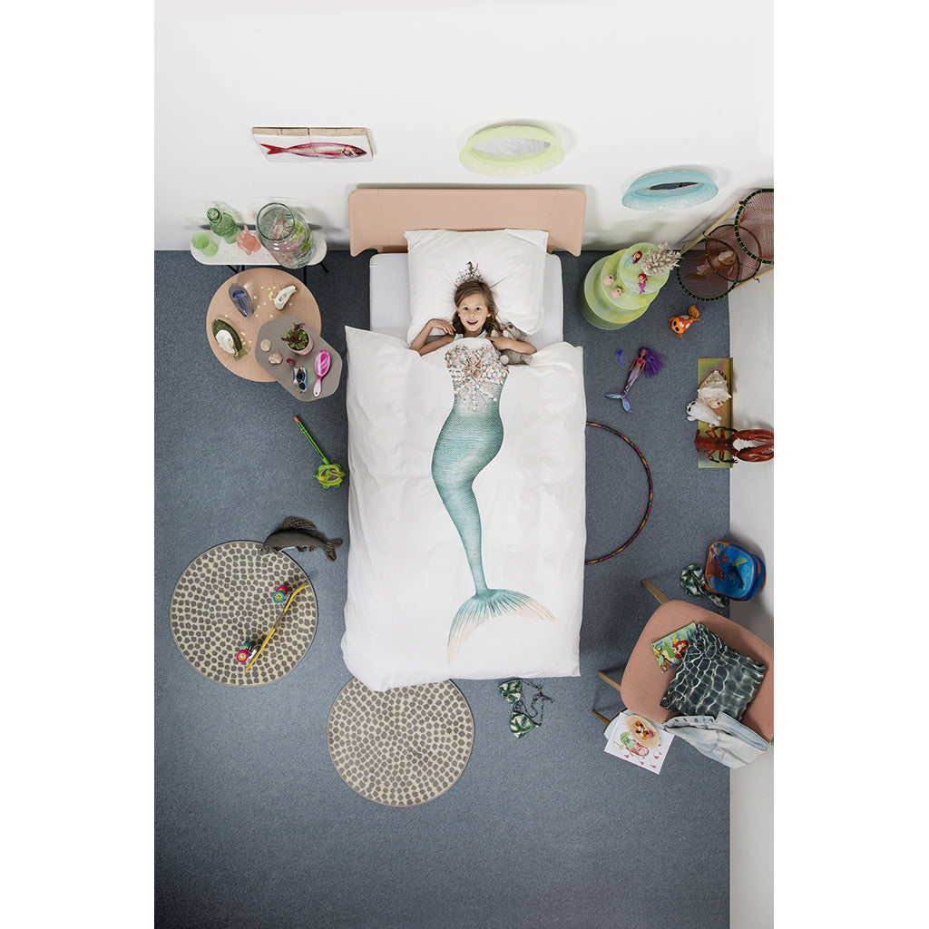 Snurk voksensengetøy, økologisk - Havfrue