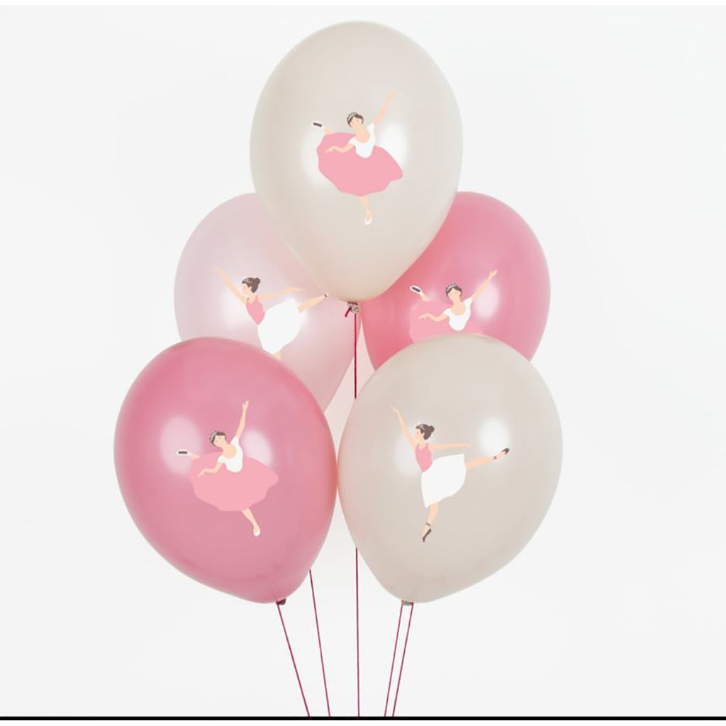 My Little Day ballonger, Printet ballonger, 5 stk. Ballerina