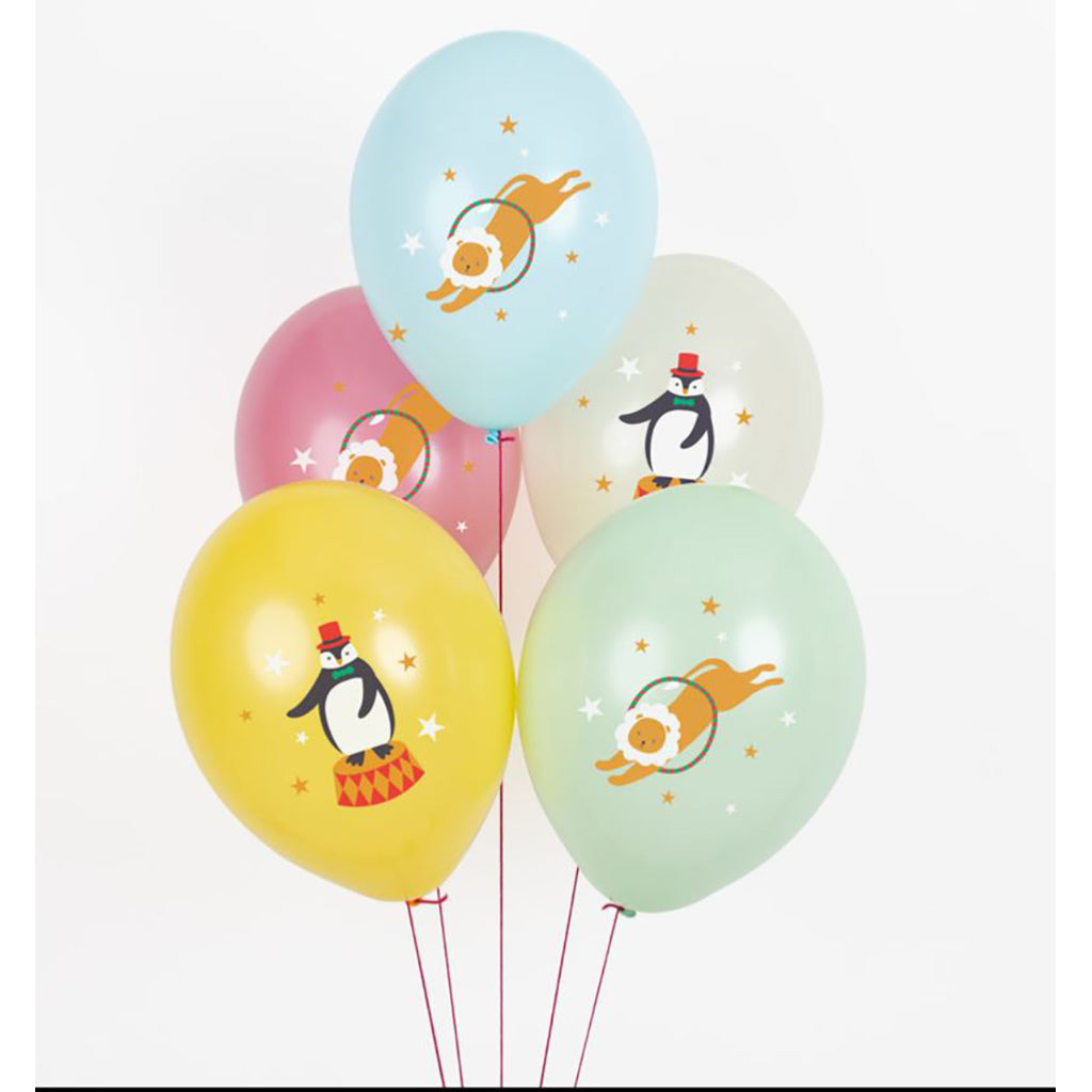 My Little Day ballonger, Trykte ballonger, 5 stk. Sirkus