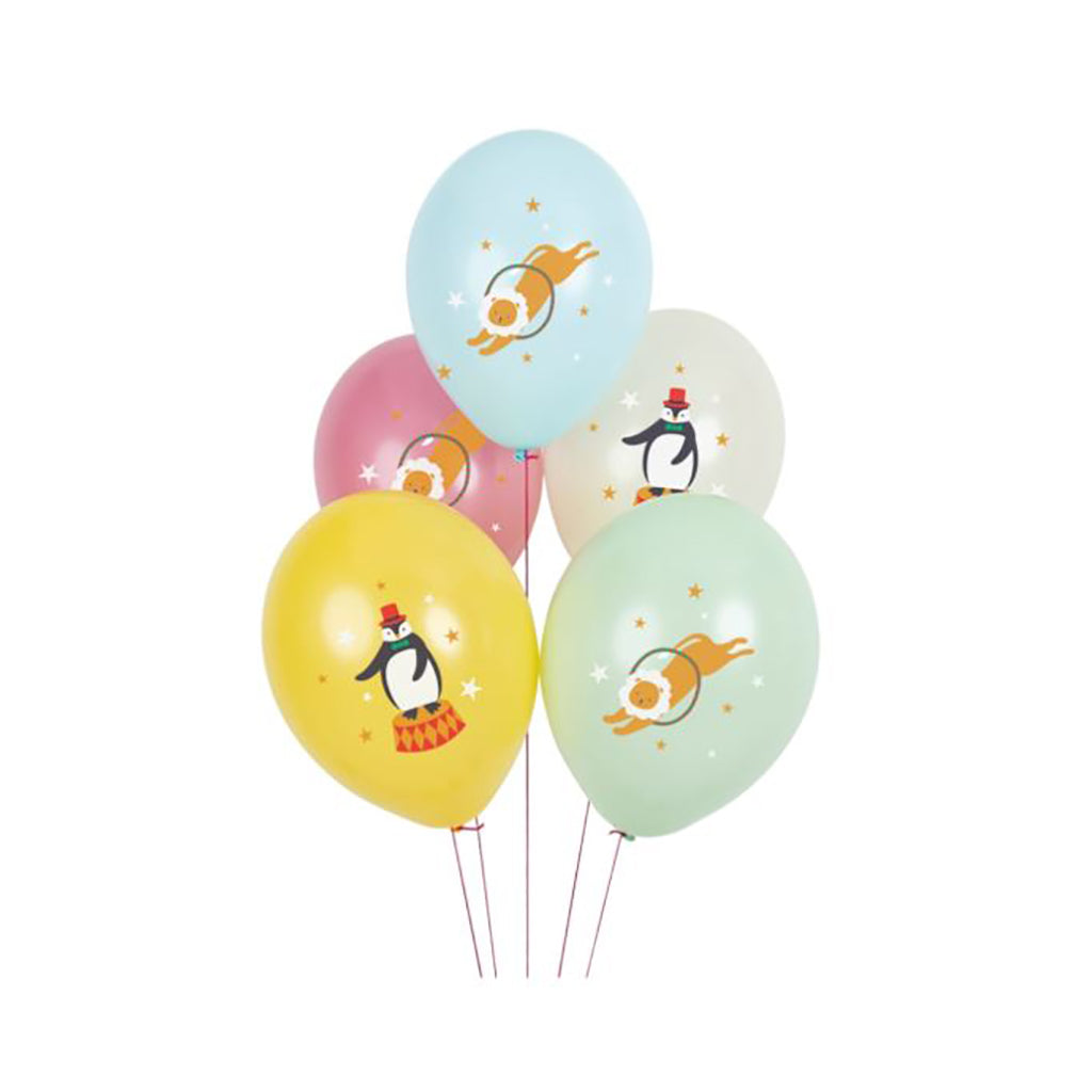 My Little Day balloner, Printet balloner, 5 stk. Cirkus