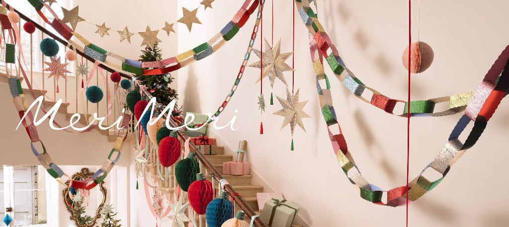 Girlander med lenke av fløyel