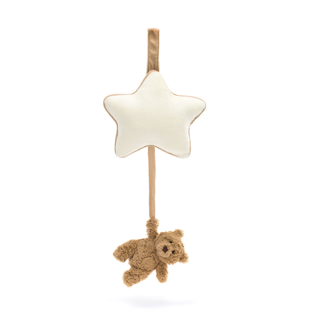 Baby Jellycat spilledåse, Bartholomew bjørn og stjerne