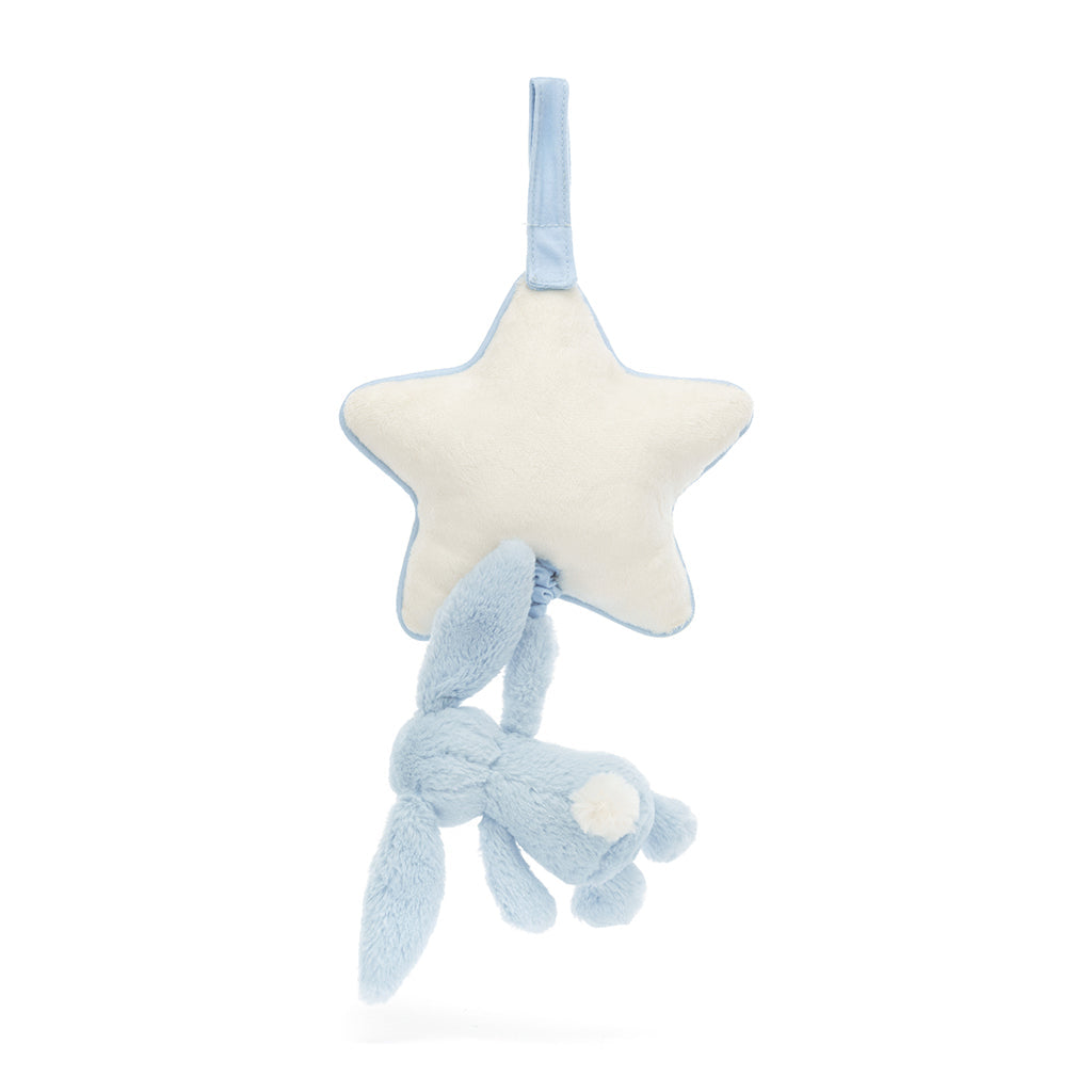 Baby Jellycat spilledåse, Bashful blå kanin – 30 cm
