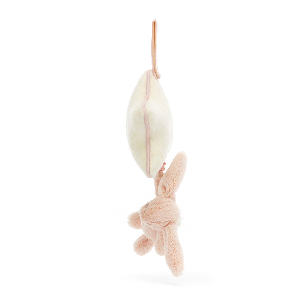 Baby Jellycat spilledåse, Bashful kanin - Blush