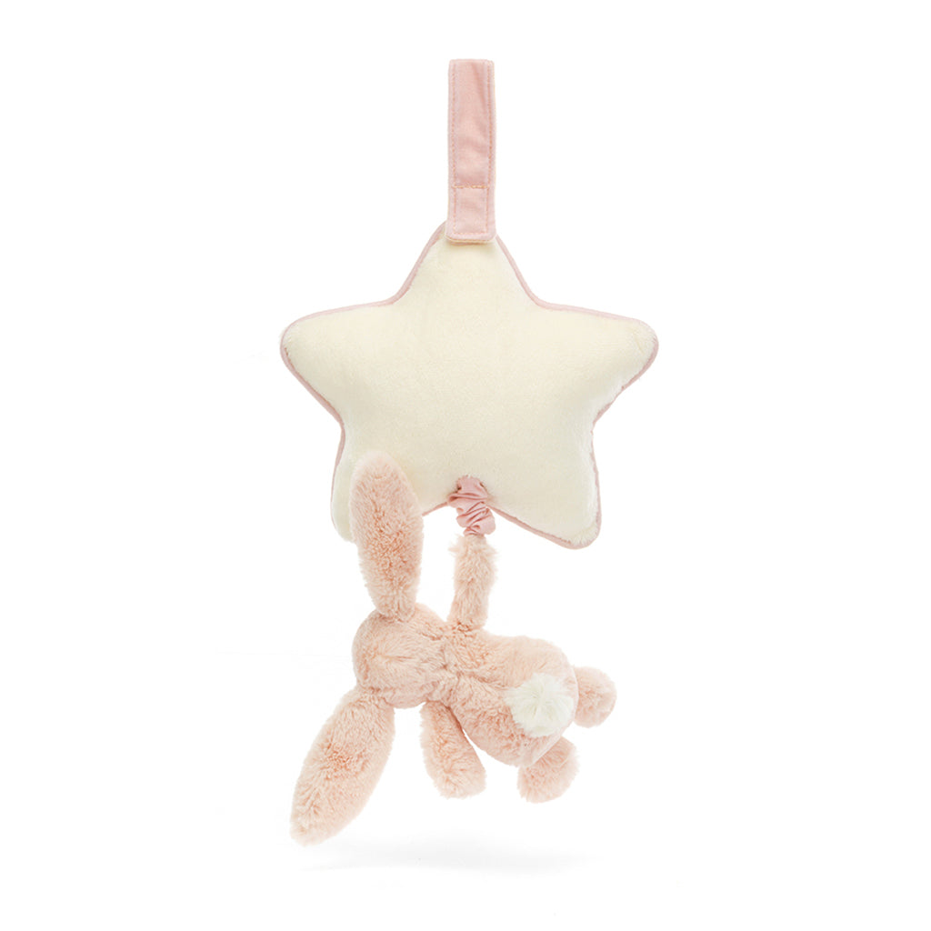 Baby Jellycat spilledåse, Bashful kanin - Blush