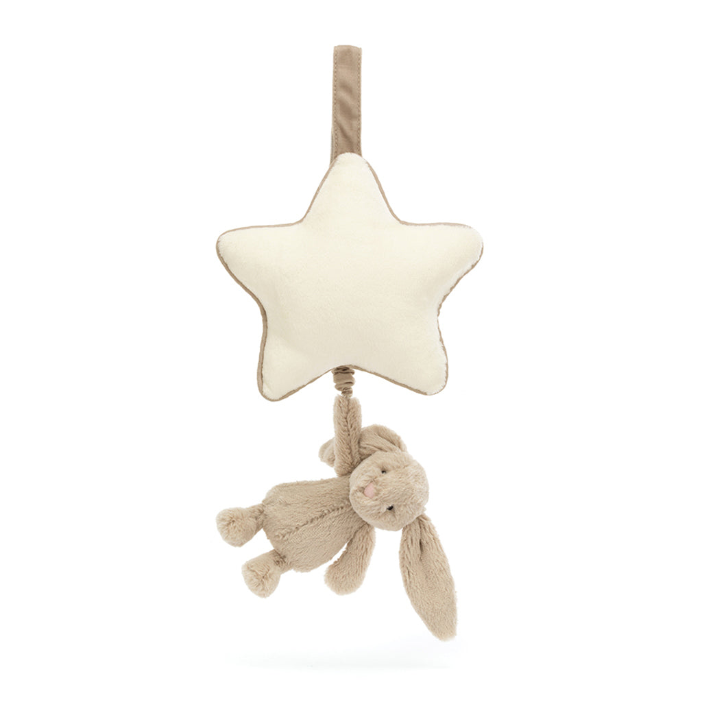 Baby Jellycat spilledåse, Bashful kanin - Beige