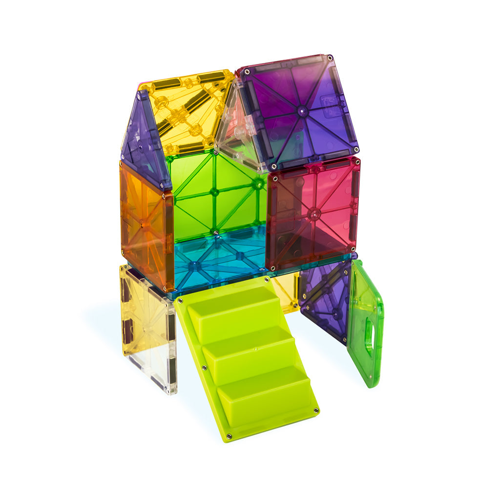 Magna-Tiles Hus, Magnetisk byggesett med 28 deler
