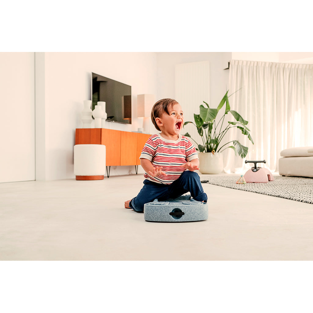 Scoot and Ride Min første gåvogn & ride-on, 3-i-1 sparkesykkel - Steel