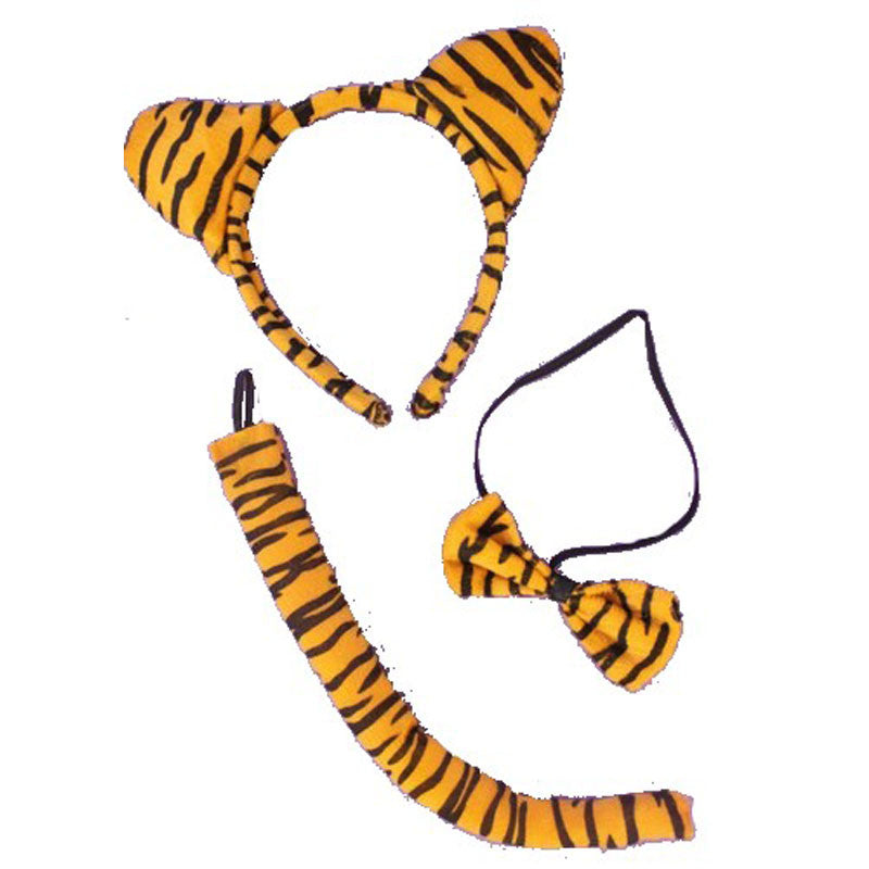 MaMaMeMo tigerører, hale og sløyfe