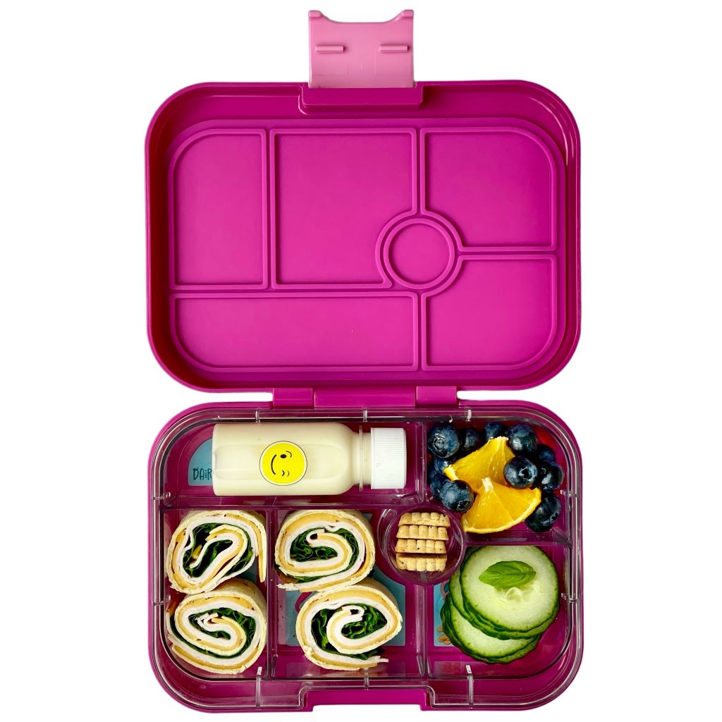 Yumbox matboks m. 6 rom, Original - Malibu Purple / Mermaid Tray