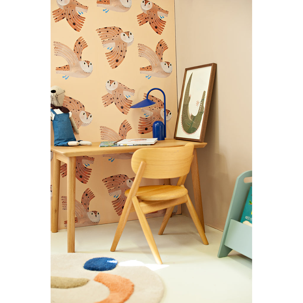 Curve-Lab, Lille Chair, Barnestol - Eik