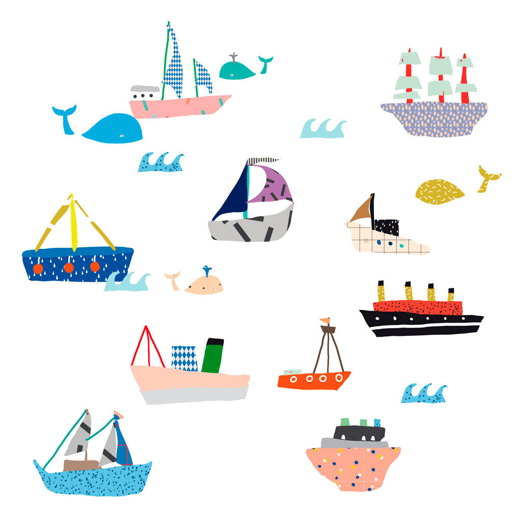 Mimi Lou wallsticker, Skip