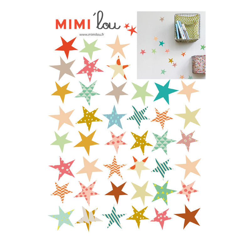 Mimi Lou wallsticker, ministjerner