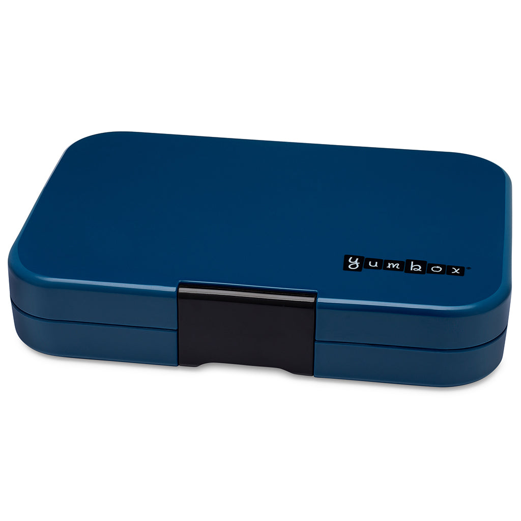 Yumbox XL matboks m. 4 rom, Tapas - Monte Carlo blue/ shark