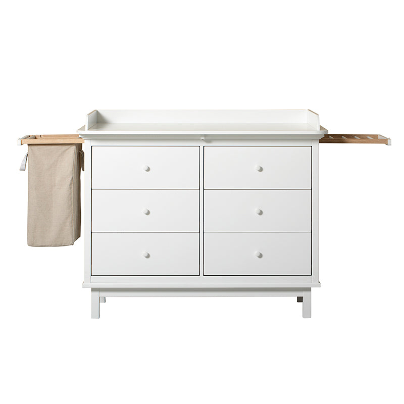 Oliver Furniture Seaside uttrekk og vasketøyspose til Seaside kommode m. 6 skuffer