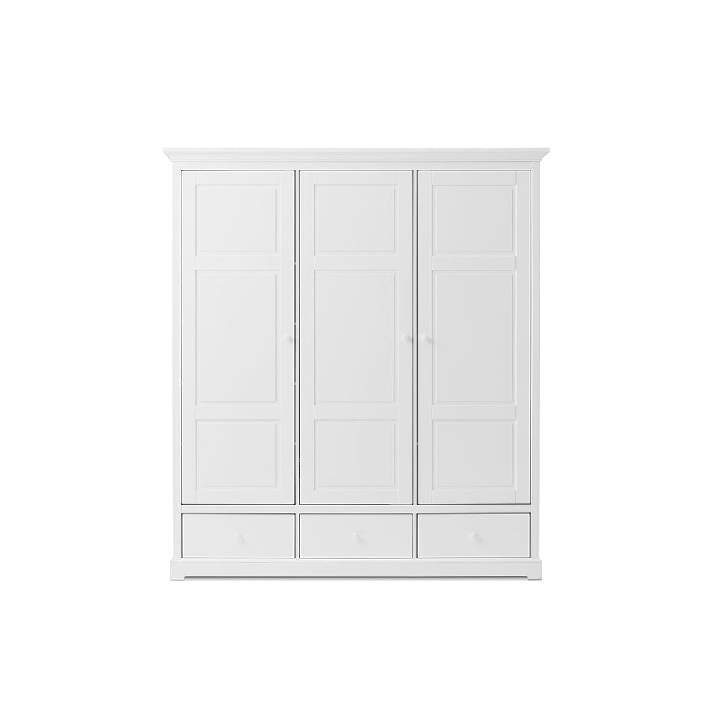 Oliver Furniture Seaside klesskap m 3 dører, høyde 195 cm