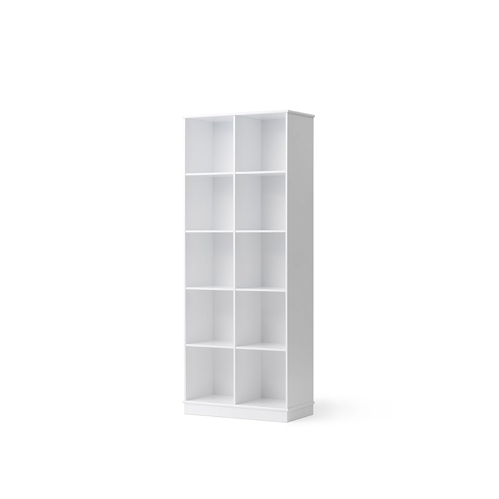 Oliver Furniture Wood reol, 2x5 rom vertikalt med sokkel