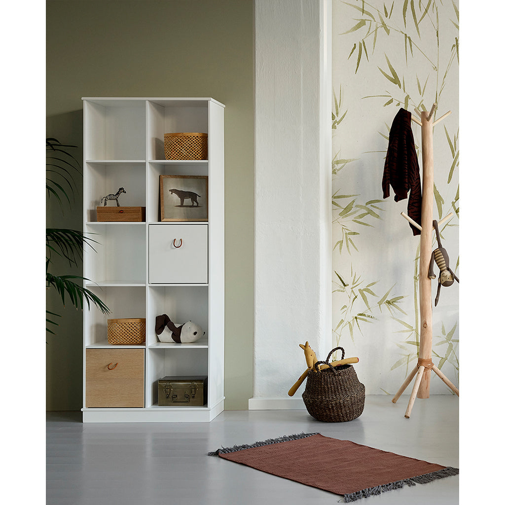 Oliver Furniture Wood kasser, eik/hvit - 3 stk